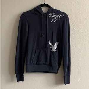 Navy American Eagle sweatshirt